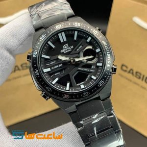 ساعت مچی کاسیو ادیفایس تمام مشکی Casio Edifice