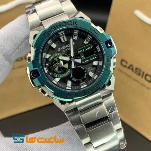 ساعت مچی کاسیو جی شاک سیلور سبز Casio G-Shock
