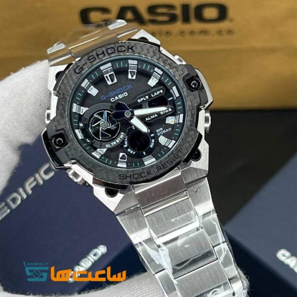 ساعت مچی کاسیو جی شاک سیلور مشکی Casio G-Shock