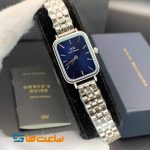 ساعت دنیل ولینگتون زنانه مدل کوادرو سیلور سورمه ای Daniel Wellington