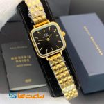 ساعت دنیل ولینگتون زنانه مربع گلد مشکی Daniel Wellington
