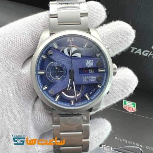 ساعت مردانه تگ هویر کررا سیلور سورمه ای Tag Heuer Carrera cr7