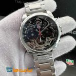 ساعت مردانه تگ هویر کررا سیلور مشکی Tag Heuer Carrera cr7