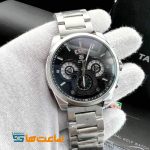 ساعت مردانه تگ هویر کررا سیلور مشکی Tag Heuer Carrera cr7