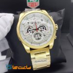 ساعت مردانه تگ هویر کررا گلد سفید Tag Heuer Carrera cr7