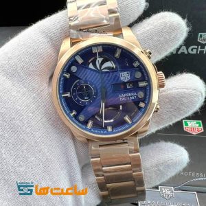 ساعت مردانه تگ هویر کررا گلد سورمه ای Tag Heuer Carrera cr7