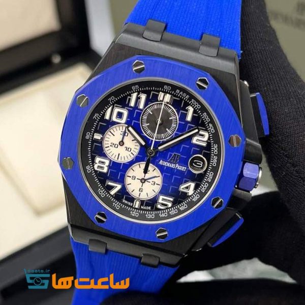 ساعت مچی مردانه اودمار پیگه آبی مشکی Audemars Piguet Royal