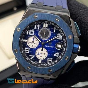 ساعت مچی مردانه اودمار پیگه سورمه ای مشکی Audemars Piguet Royal