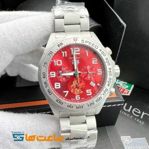 ساعت مچی مردانه تگ هویر فرمول یک سیلور قرمز TAG HEUER Formula 1