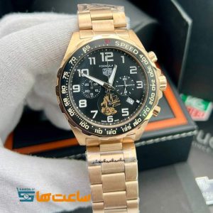 ساعت مچی مردانه تگ هویر فرمول یک گلد مشکی TAG HEUER Formula 1